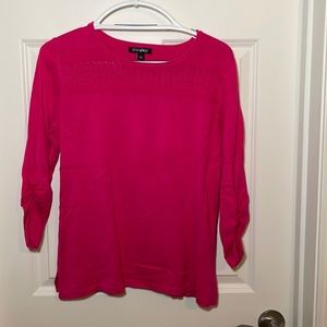 XL, Pink thin sweater